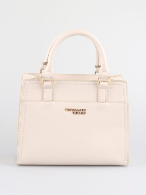 Taška Trussardi T-Easy Light Tote Sm Saffiano Béžová