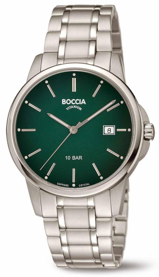 Hodinky BOCCIA TITANIUM 3633-05 - Farba: strieborná