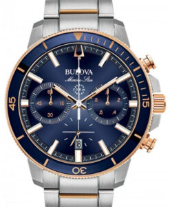 Hodinky BULOVA 98B301 - Farba: modrá