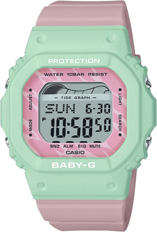 Hodinky CASIO BLX-565-3ER - Farba: ružová