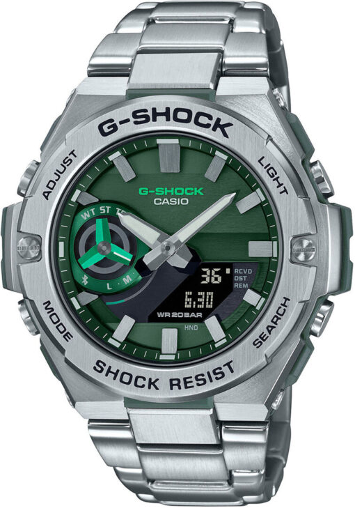 Hodinky CASIO GST-B500AD-3AER - Farba: strieborná