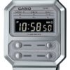 Hodinky CASIO A100WE-7BEF - Farba: strieborná