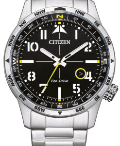 Hodinky CITIZEN BM7550-87E - Farba: čierna