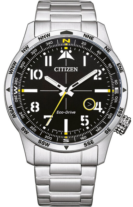 Hodinky CITIZEN BM7550-87E - Farba: čierna