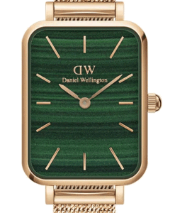 Hodinky DANIEL WELLINGTON DW00100437 - Farba: ružová zlatá