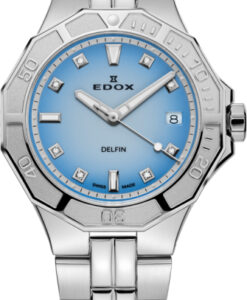 Hodinky EDOX 53020 3M BUCND - Farba: modrá