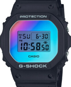 Hodinky CASIO DW-5600SR-1ER - Farba: čierna