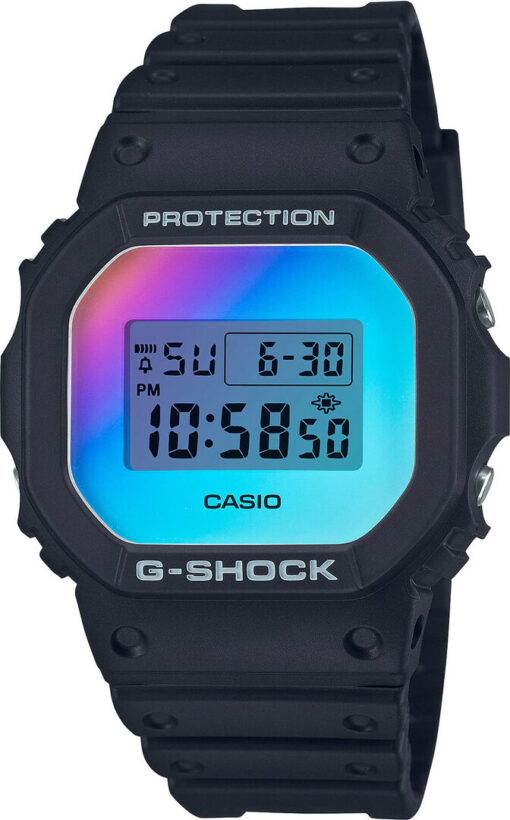 Hodinky CASIO DW-5600SR-1ER - Farba: čierna