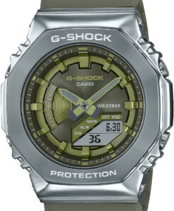 Hodinky CASIO GM-S2100-3AER - Farba: zelená