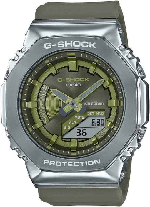 Hodinky CASIO GM-S2100-3AER - Farba: zelená