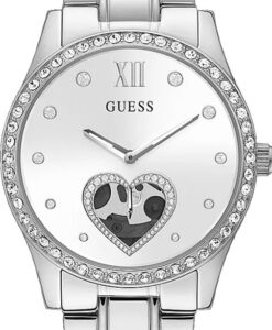 Hodinky GUESS GW0380L1 - Farba: strieborná