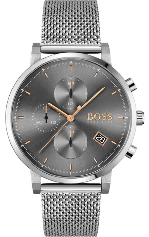 Hodinky HUGO BOSS 1513807 - Farba: strieborná