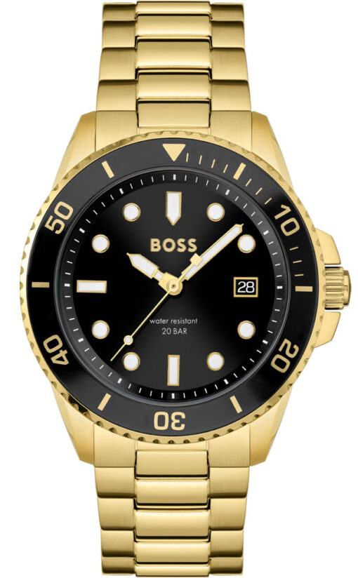 Hodinky HUGO BOSS 1513917 - Farba: zlatá