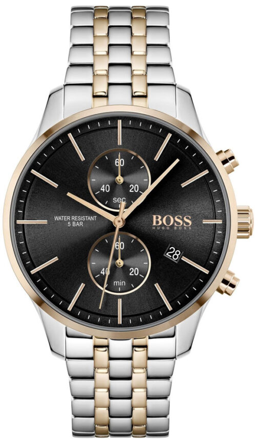 Hodinky HUGO BOSS 1513840 - Farba: čierna