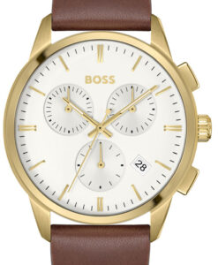 Hodinky HUGO BOSS 1513926 - Farba: hnedá