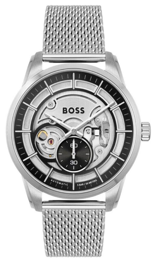 Hodinky HUGO BOSS 1513945 - Farba: strieborná