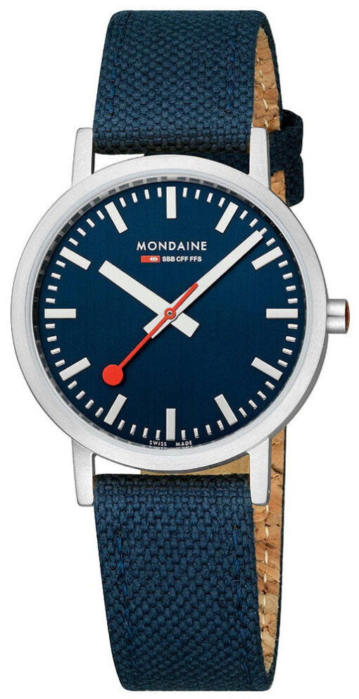 Hodinky MONDAINE A660.30314.40SBD - Farba: modrá