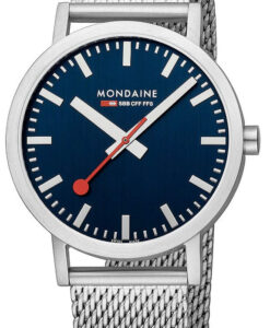 Hodinky MONDAINE A660.30360.40SBJ - Farba: modrá