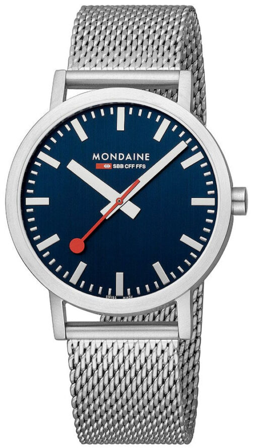 Hodinky MONDAINE A660.30360.40SBJ - Farba: modrá