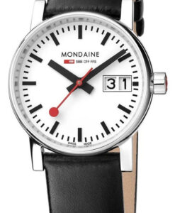 Hodinky MONDAINE MSE.30210.LB - Farba: čierna