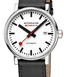 Hodinky MONDAINE MSE.40610.LB - Farba: čierna