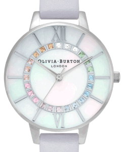 Hodinky OLIVIA BURTON OB16WD102 - Farba: fialová