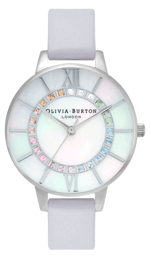 Hodinky OLIVIA BURTON OB16WD102 - Farba: fialová