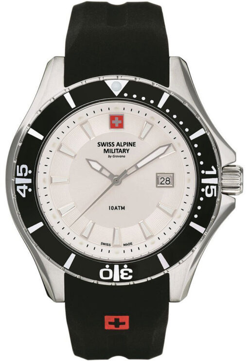 Hodinky SWISS ALPINE MILITARY 7040.1832 - Farba: čierna