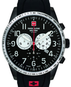 Hodinky SWISS ALPINE MILITARY 7082.9877 - Farba: čierna