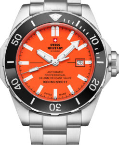 Hodinky SWISS MILITARY BY CHRONO SMA34092.03 - Farba: oranžová