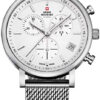 Hodinky SWISS MILITARY BY CHRONO SM34058.02 - Farba: strieborná