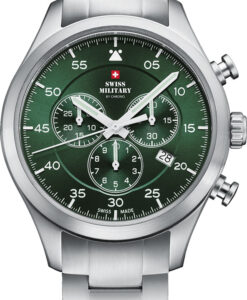 Hodinky SWISS MILITARY BY CHRONO SM34076.03 - Farba: strieborná