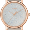 Hodinky TIMEX Crystal Opulence 38mm Leather Strap TW2T78100 - Farba: béžová