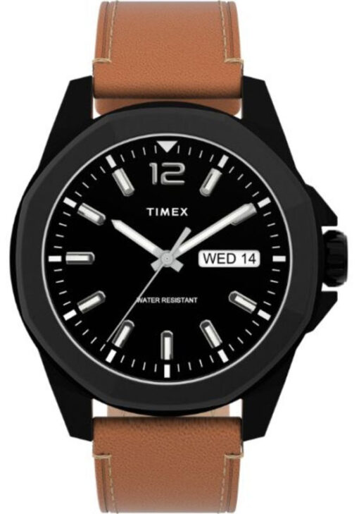 Hodinky TIMEX TW2U15100 - Farba: hnedá