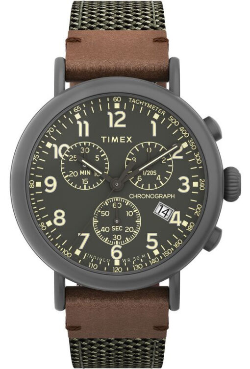 Hodinky TIMEX TW2U89500 - Farba: hnedá