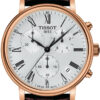 Hodinky TISSOT T122.417.36.033.00 - Farba: hnedá