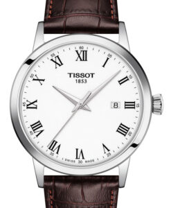 Hodinky TISSOT T129.410.16.013.00 - Farba: hnedá