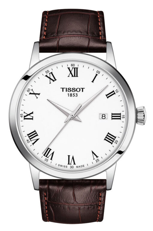 Hodinky TISSOT T129.410.16.013.00 - Farba: hnedá