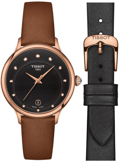 Hodinky TISSOT T133.210.36.056.00 - Farba: čierna