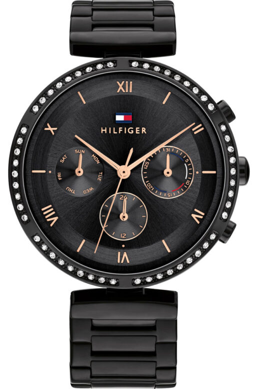 Hodinky TOMMY HILFIGER 1782390 - Farba: čierna