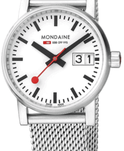 Hodinky MONDAINE MSE.30210.SM - Farba: strieborná