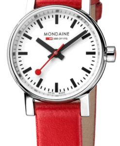 Hodinky MONDAINE MSE.26110.LC - Farba: červená