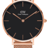 Hodinky DANIEL WELLINGTON DW00100161 - Farba: ružová zlatá