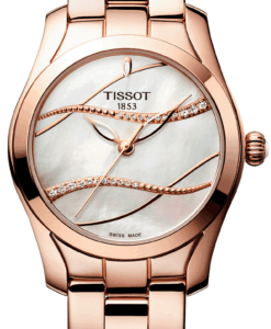 Hodinky TISSOT T112.210.33.111.00 - Farba: ružová zlatá