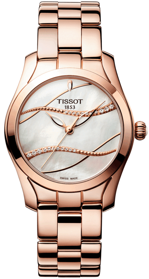 Hodinky TISSOT T112.210.33.111.00 - Farba: ružová zlatá