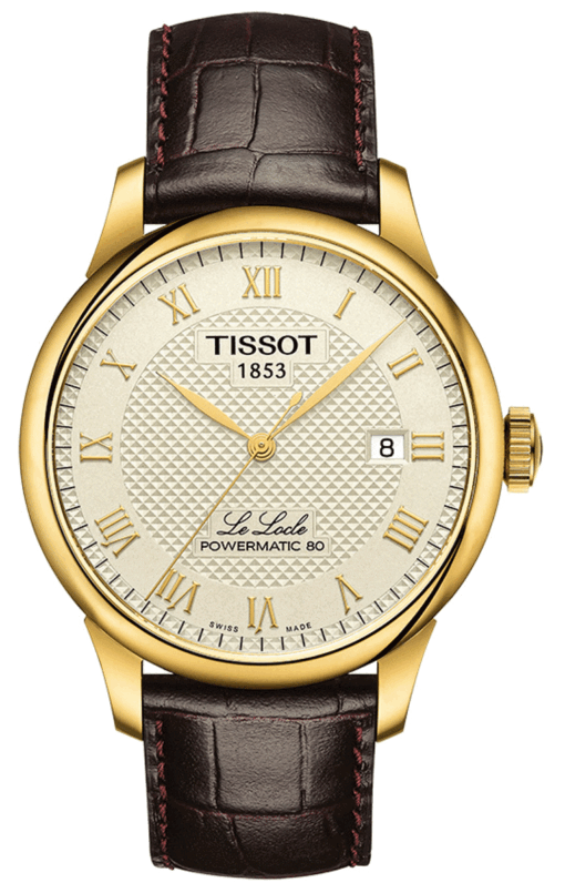 Hodinky TISSOT T006.407.36.263.00 - Farba: hnedá