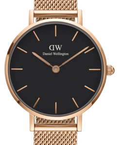 Hodinky DANIEL WELLINGTON DW00100217 - Farba: ružová zlatá