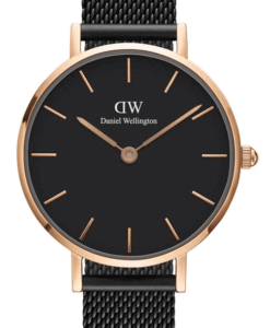 Hodinky DANIEL WELLINGTON DW00100245 - Farba: čierna