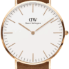 Hodinky Daniel Wellington CLASSIC DURHAM DW00100109 - Farba: hnedá