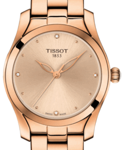 Hodinky TISSOT T112.210.33.456.00 - Farba: ružová zlatá